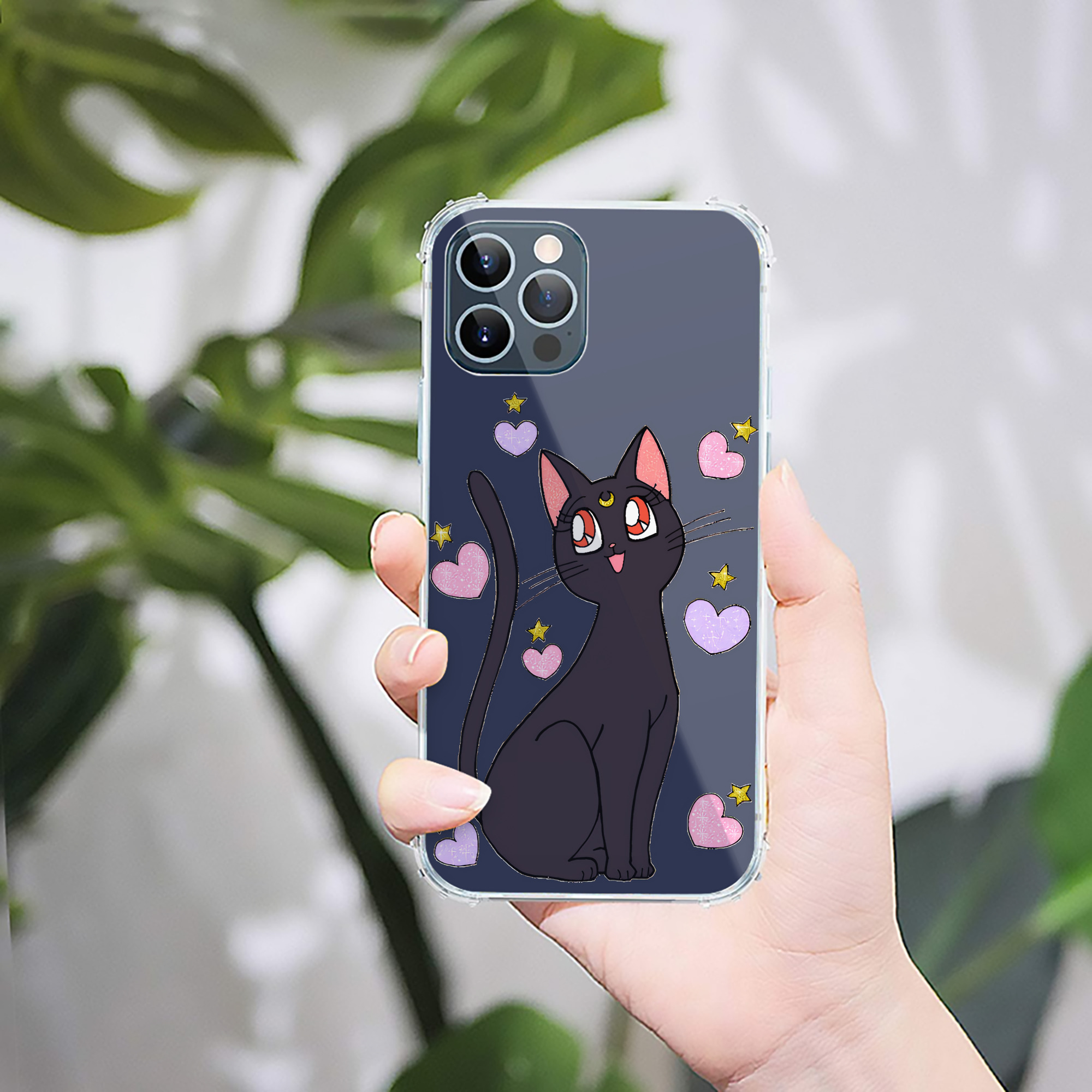 （画像用） 美少女戦士セーラームーン Sailor Moon 【iPhone 12シリーズ対応】透明スマホケース（クリアソフトケース）